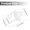 SYudwen 2 Pack Hood Prop Rod Holder Clips Compatible with