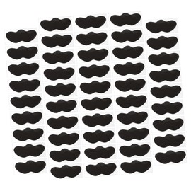 minkissy 48Pcs Purifying Peel off Masks for Deep Cleaning and Pore Minimizing Treatment for Nose and Facial Areas Black