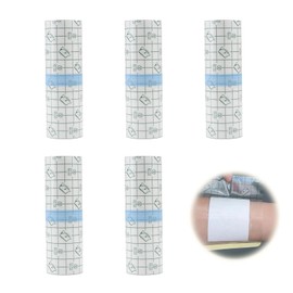 Hugwish 5 m x 15 cm Tattoo Film Waterproof Transparent Bandage Second Skin Tattoo Large Shower Plaster Waterproof Tattoo Plaster for Tattooed Skin