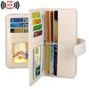 UTO Women's PU Leather Wallet Large Capacity 15 Card Slots