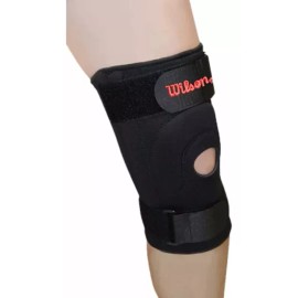 Wilson Soporte Fitness Wilson Rodillera Estructura De Acero Negro A Talla L