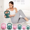 5 lb Kettlebell Weight with Three-handles for Weightlifting, Conditioning and