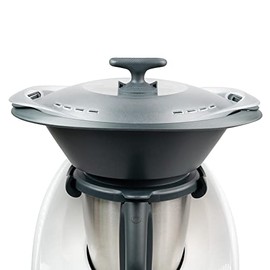 mixcover Thermal Handle for Varoma or Steamer Lid Suitable for Thermomix TM6 TM5 TM31 TM Friend Silvercrest Monsieur Cuisine Bosch Cookit and Many More