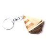 Cornelißen Sailing Boat Wooden Keyring - Brown, Nautical, Classic, Handmade,