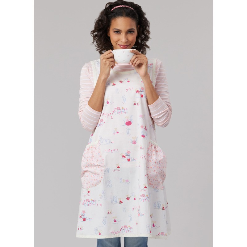 McCall's Sewing Pattern M8598A Misses' Aprons A (XS-S-M-L-XL)
