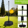 Tetherball Tennis&Tetherball Set with Sturdy Base,Tetherball Equipment for Backyard,with 9.83