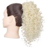 Xiaofeng Spring Curly Ponytail Hairpiece Drawstring Synthetic Ponytail Extension for
