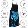 SUCUWINY Sea Turtles Aprons for Women With Pockets Mens Chef