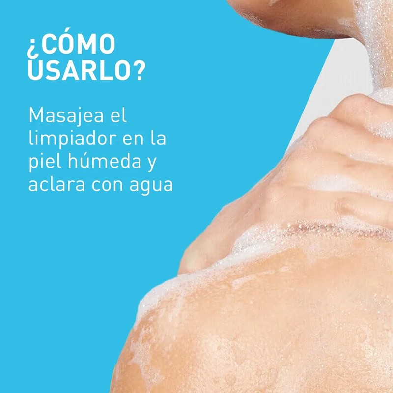 Limpiador Corporal Antirugosidades | Con Ácido Salicílico | CeraVe 473ml