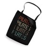 Retro Pilates Lover Trainer Instructor Tote Bag