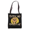 Momma Said Knock U Out Funny Boxing Kickboxing Fighter Tote