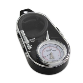 Bike It Pro-Pressure Professional Stainless Motorbike Tyre Pressure Gauge (0-60psi)