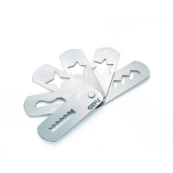 Gefu Spritzgebäckvorsatz Trica Gr. 7/8 - Geeignet für Fleischwölfe der