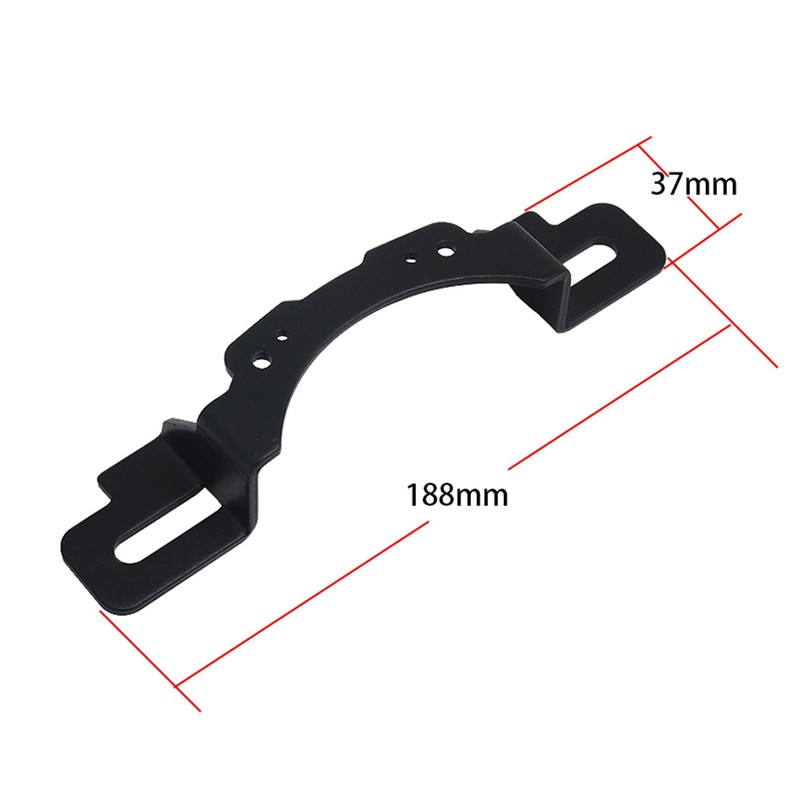 4'' Fog Light Modified Brackets Front Bumper Mounting Replacement for
