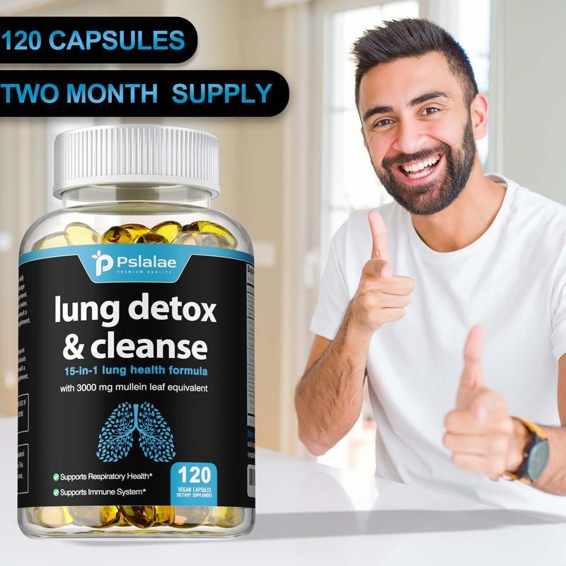 Pslalae - Supplement Capsules with Mullein Leaf Extract - For