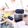 ProCase Pencil Case Pen Bag, Two Layers Big Capacity Pencil