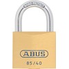 ABUS Vorhängeschloss Messing 85/40 - für Kellertüren, Schuppen u. v.