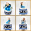 Snow Globe Christmas Music Box | Angel Blue Dreamy |