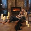 TECHLONG Flickering Flameless Candles with 3D Moving Flame, Last 1000+