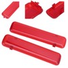 Pair Door Reflector Panel Red Interior Replacement for Silverado 1500/2500