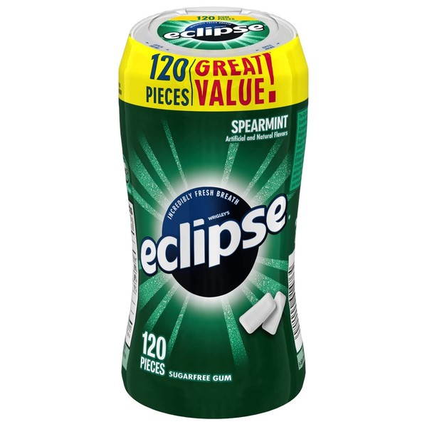 Eclipse Eclipse, Sugar Free Gum Spearmint, 120 ct