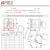 APIELE Changeover Selector Switch 3 Position 440V Universal Rotary Cam