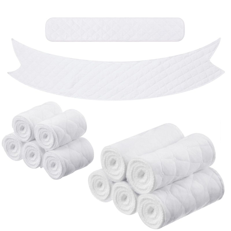 Wesnoy Cotton Tummy Liners and Bra Liners Set for Sweat