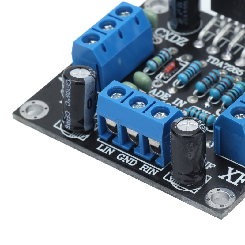 Stereo Power Amplifier Board High Accuracy Excellent Sound Quality Dual