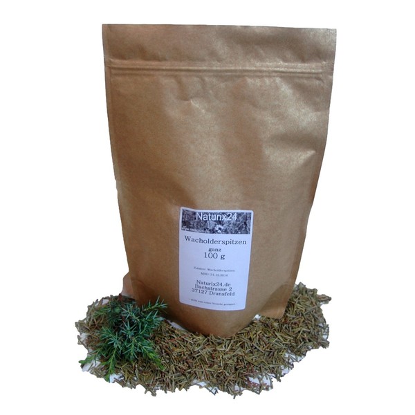 Naturix24 Juniper Tips, Juniper Needles Whole - 100g Bag