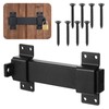 7.5" Sliding Gate Latch, Heavy Duty Door Latch with Padlock
