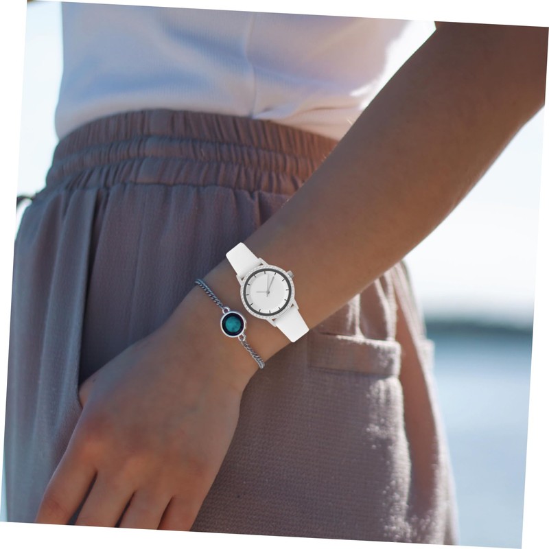 jojofuny Watch Case Cover Compatible Elegant Rhinestone Smartwatch Screen Protector