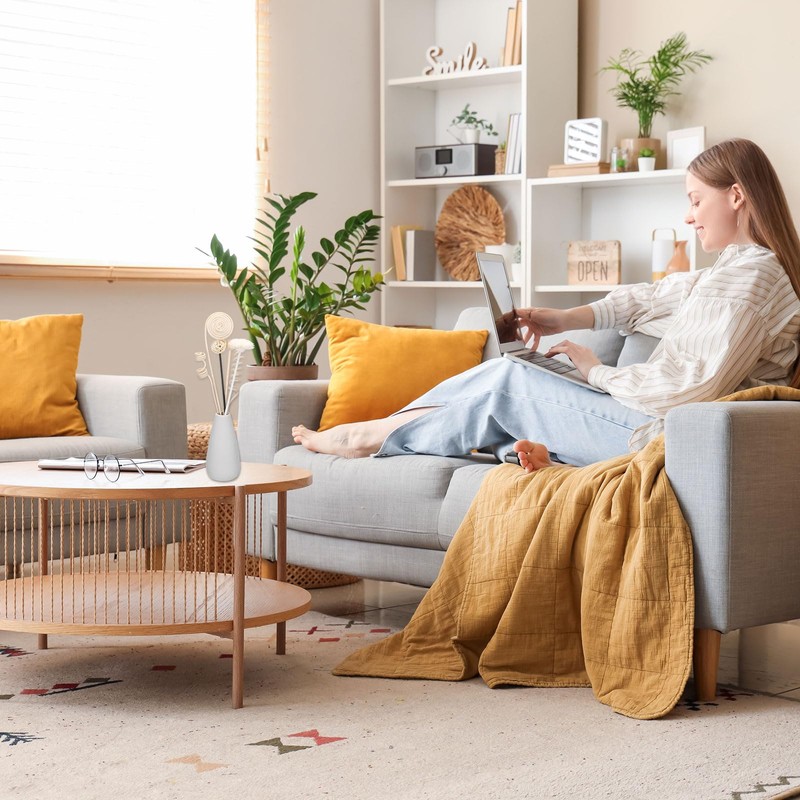 uxcell 42Pcs Reed Diffuser Sticks Set, Fiber Fragrance Flower Reed