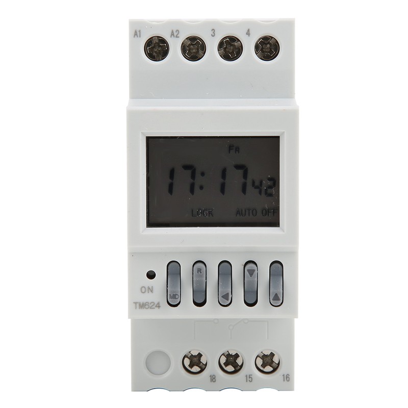 TM624 Digital Timer Power Switch Timer 40 Group Time Controlled
