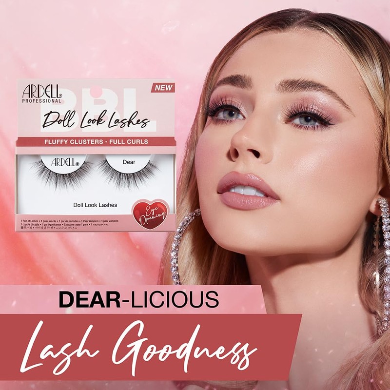 Ardell Doll Look Lashes Dear, 4 pack