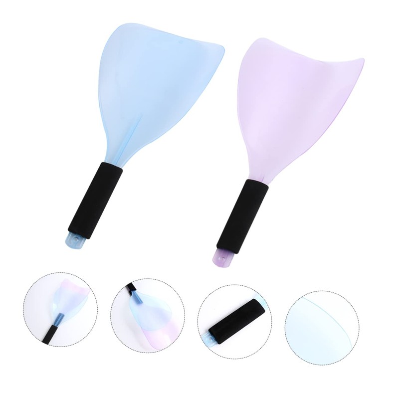 WOONEKY 2pcs Handheld Hair Salon Baffles Face Cover for Hair