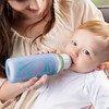 Dr. Brown's Options+ Narrow Glass Bottle Sleeve, 100% Silicone, Glow-in-the-Dark,