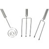 IBILI Set UTENSILIOS para BOMBONES, Stainless Steel, Silber, 20 x