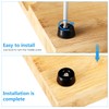 ULTECHNOVO Rubber Feet Kit with Stainless Steel Screws for Cutting