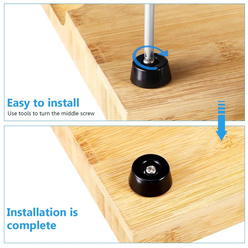 ULTECHNOVO Rubber Feet Kit with Stainless Steel Screws for Cutting