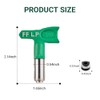310 Fine Finish Low Pressure Airless Spray Tip, Pattern Size