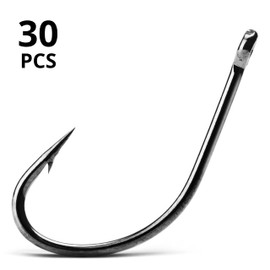 Tandem Baits Executor Specialist Longbow 3 x 10 Pieces Carp Hook Set Fishing Set Fishing Hooks for Carp Fishing Practical Fishing Accessories Carp Accessories Hooks for Fishing with Boilies 10x1 10x2