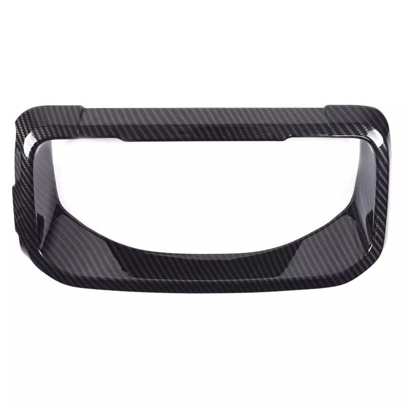 car-attention Carbon ABS Dashboard Instrument Panel Frame Trim Cover For