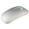 Wireless Mouse 2.4G Rechargeable USB Wireless Gaming Mouse with LED