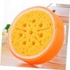 IWOWHERO 4pcs Kids Bath Sponges Fruit-Shaped Bath Tools for Baby