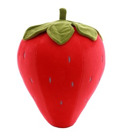 8 inch Strawberry Plush Pillow,Cute Fruit Kids Pillow Stuffed Soft Fruit Stuffed Toy Cute Strawberry Plushie Hugging Pillow Cushion