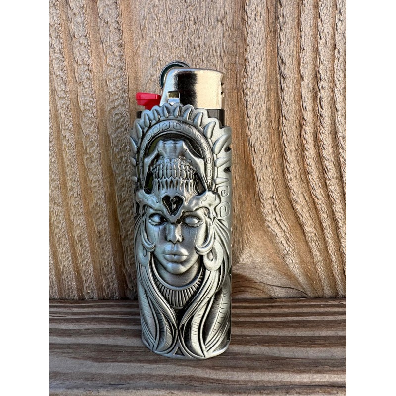 Metal Lighter Case Cover Holder fits BIC Lighter Full Standard