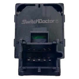 SWITCHDOCTOR Mirror Switch for 2000-2002 Suburban, Silverado, Tahoe, Avalanche, Yukon, and 1999-2002 Sierra