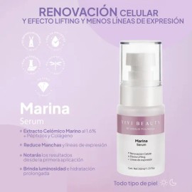 Yiyi Beauty Pack 2 Sérums Faciales 60ml Marina Retinoide DíaNoche                                                                                     