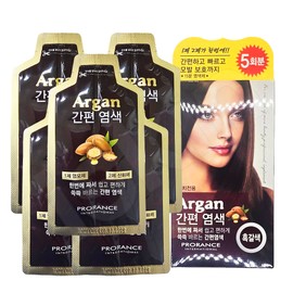 Prorance Argan Easy Dyeing (Gray Cover) Black / 프로랑스 아르간 간편 염색(새치커버) 흑색