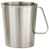 Rattleware Stainless Steel Graduated Pitcher (64 Oz) - Perfect for